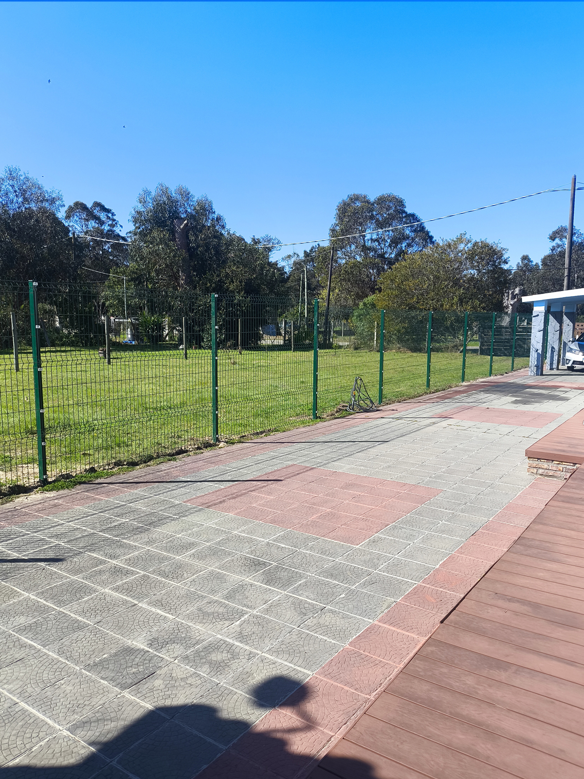 Cerramiento Residencial Aguas Dulces - laterales del predio